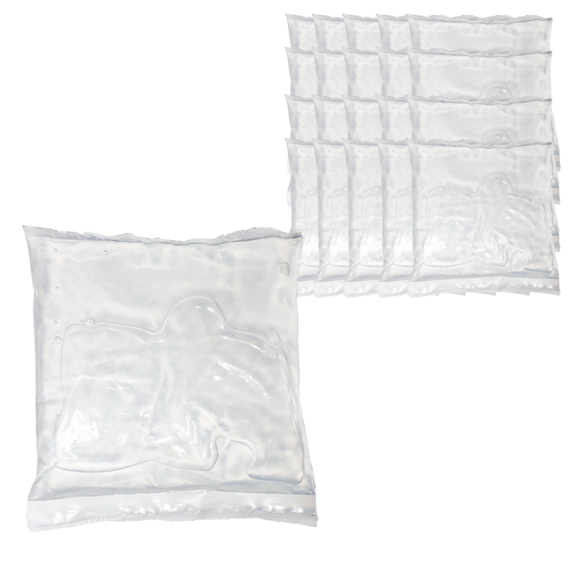 Ice Brick 500ml Bolsa 15×17 Cm Paquete 100 pzs