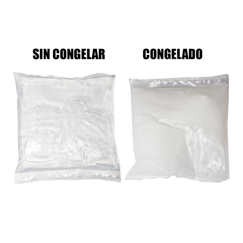 Ice Brick 500ml Bolsa 15×17 Cm Paquete 100 pzs