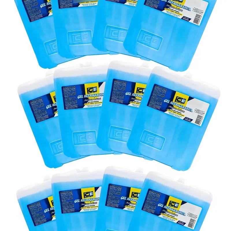 Ice Brick 1000 Ml Paquete De 12 Piezas