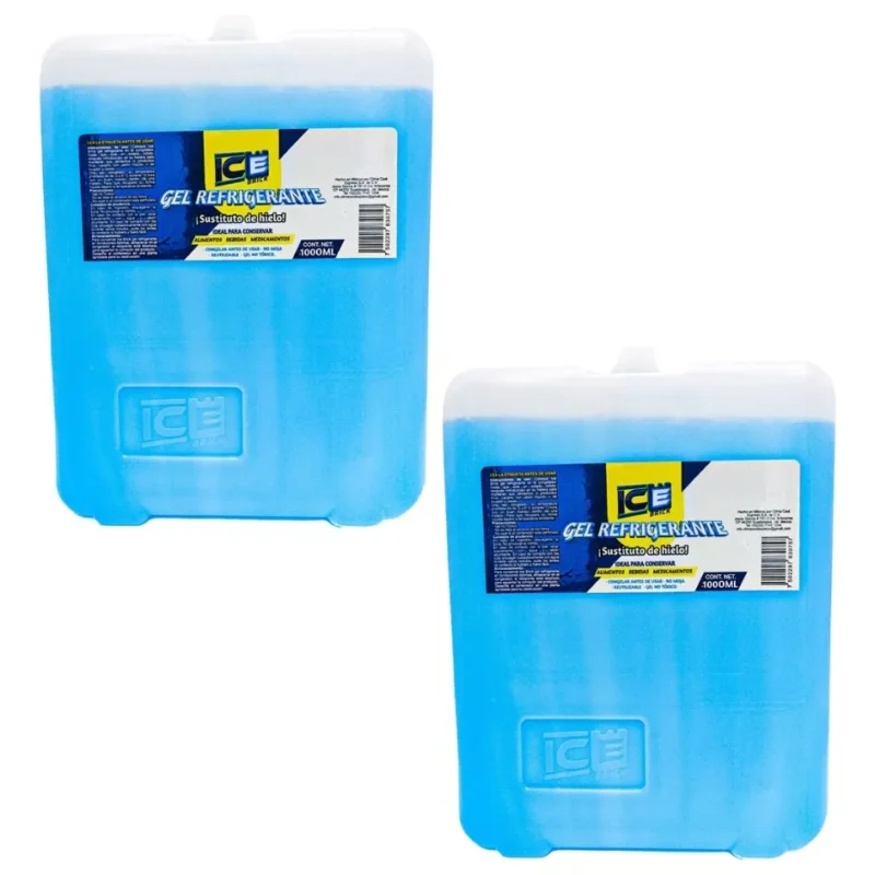 Ice Brick 1000 Ml Paquete De 24 Piezas