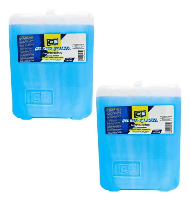 Ice Brick 1000 Ml Paquete De 24 Piezas