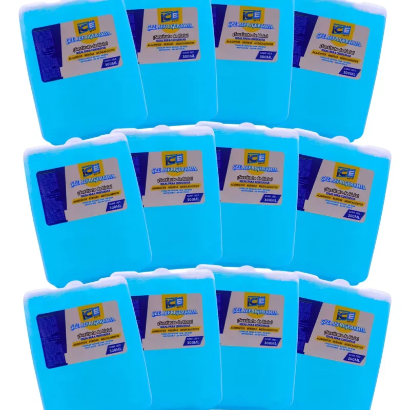 Ice Brick 300 Ml Paquete De 12 Piezas