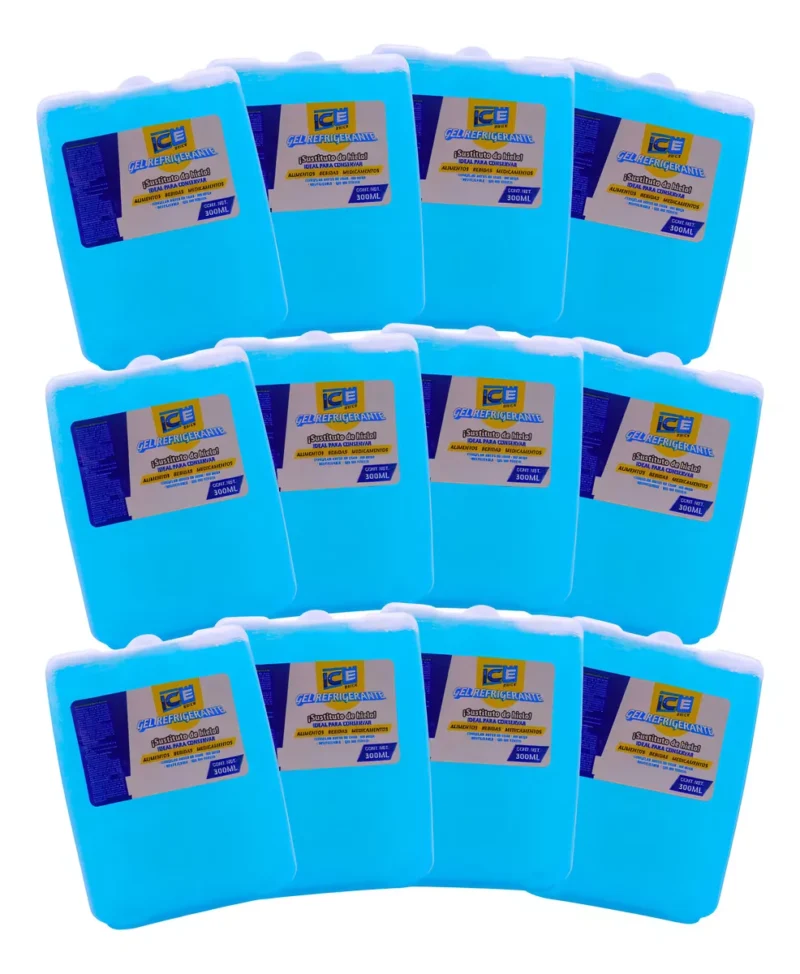 Ice Brick 300 Ml Paquete De 12 Piezas