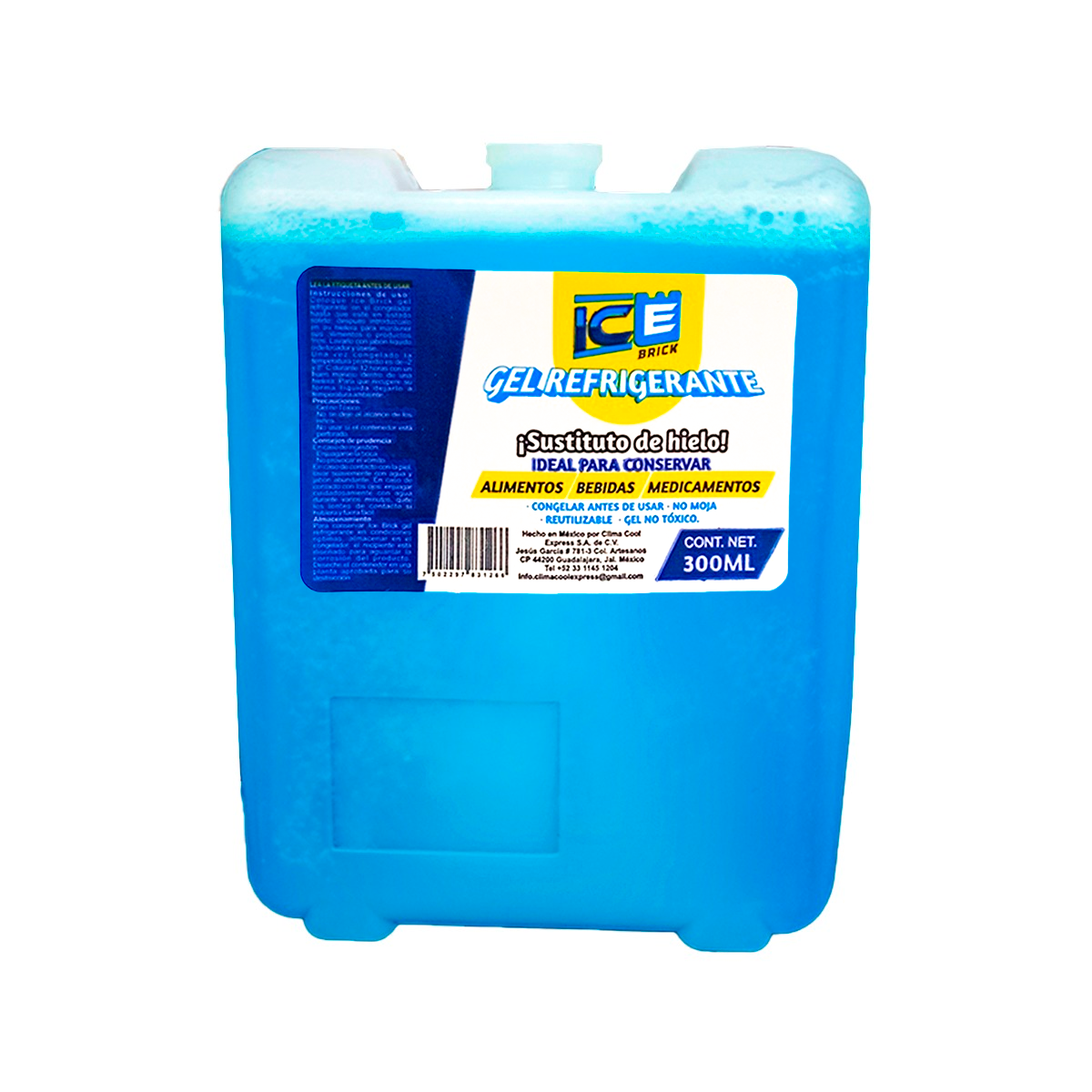 Gel Refrigerante Ice Brick paquete Personal Plus