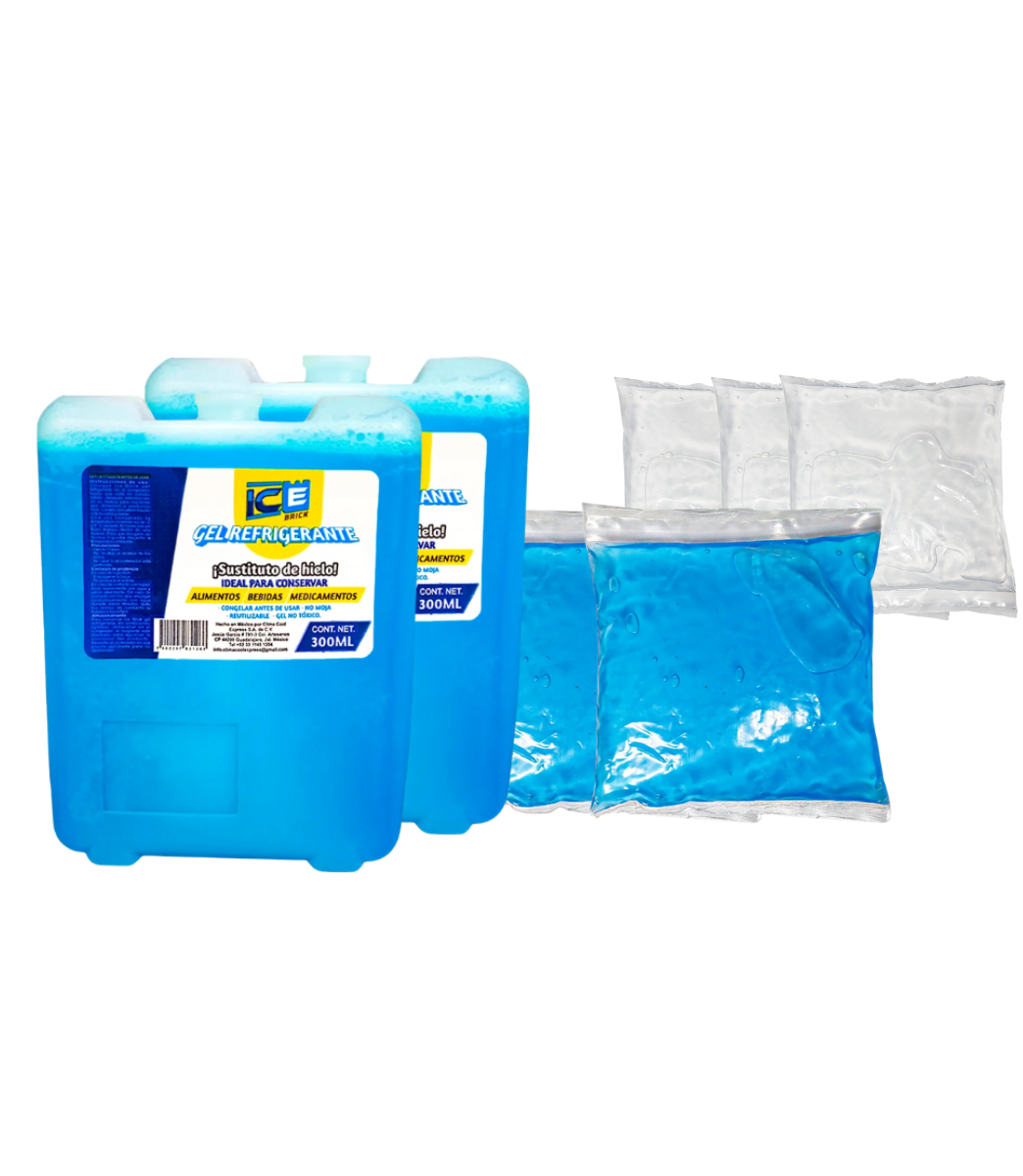 Gel Refrigerante Ice Brick paquete Personal Plus